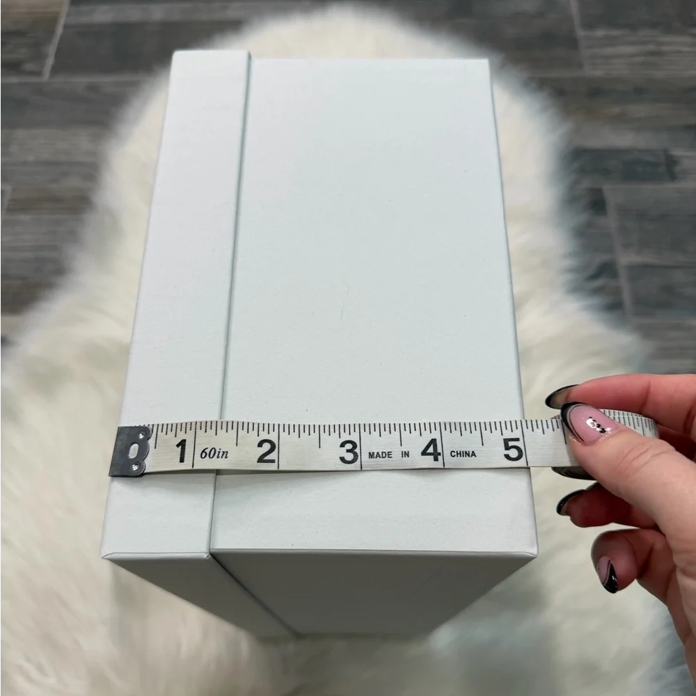 Burberry White Shoe or Storage Box